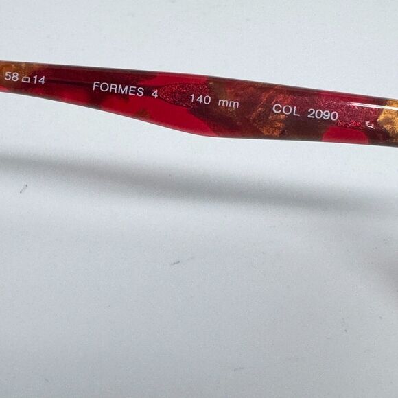 Vintage L’AMY Eyeglasses Frames Mod. Formes 4 Col. 6706 Size 58-14 140 H4063 - Picture 5 of 7